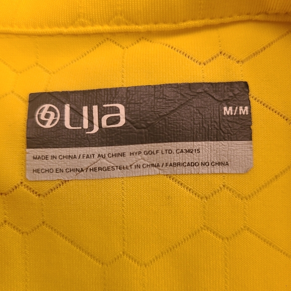 Lija Yellow Golf Tennis Sleeveless Top Sz M - Picture 2 of 6